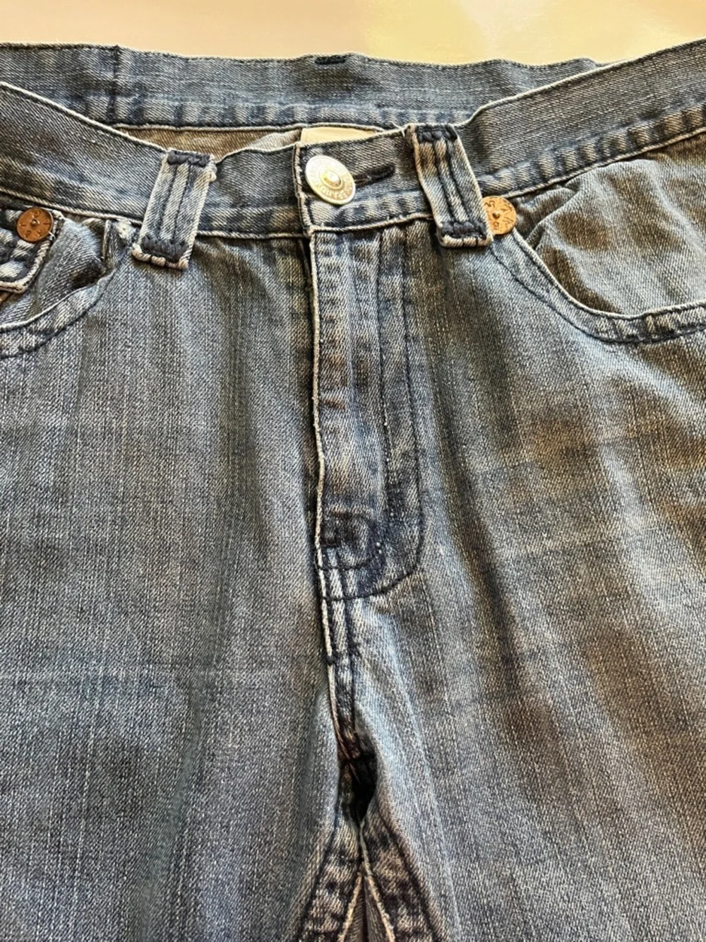 True Religion Joey Super T Straight Leg Size 40